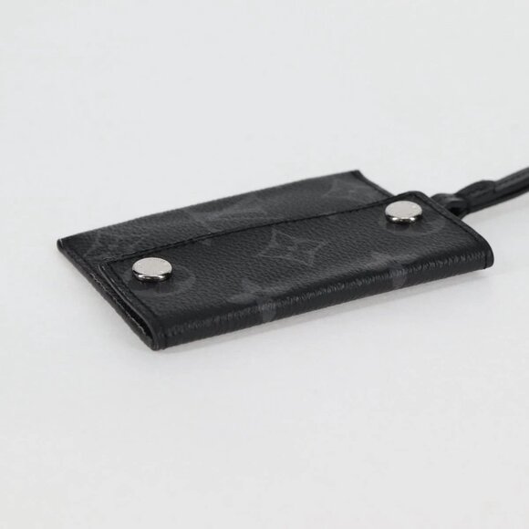 LOUIS VUITTON Monogram Eclipse Porte Cartes On Strap - Picture 10 of 16
